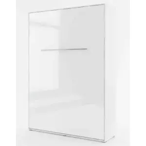 Casarredo Výklopná postel 140 CONCEPT PRO CP-01P bílá lesk/bílá mat