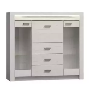 Casarredo Komoda - bar INDIANAPOLIS I-8 jasan bílý