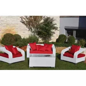 Dimenza Dimenza zahradní sedací souprava BORDEAUX - bílá
