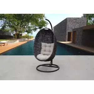 Dimenza Zahradní závěsná houpačka BARCELONA - hnědá