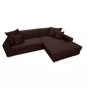 Falco Sedací souprava Mexicana tm.hnědá - PRAVÁ