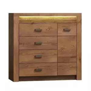 Casarredo Komoda INDIANAPOLIS I-17 jasan světlý