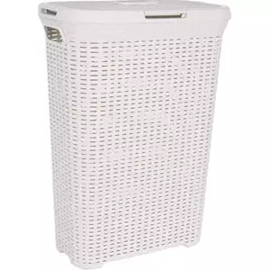 Curver Koš na prádlo STYLE RATTAN 40L - krémový