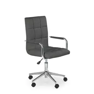 Halmar Dětská židle Gonzo 3 - tmavě šedá