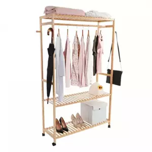 Tempo Kondela Šatní organizér Melar - přírodní bambus