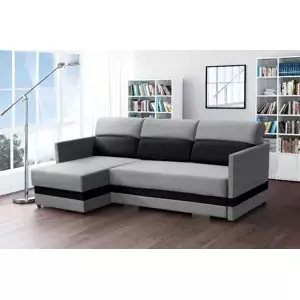 Falco Sedací souprava Berry L šedá/černá