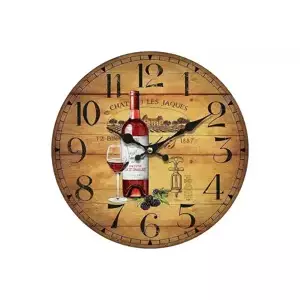 Autronic Hodiny víno, 34cm HA1660