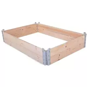 Rojaplast Záhon vyvýšený SKLÁDACÍ 80x60cm dřevěný