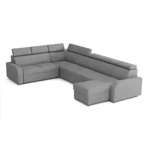 Falco Sedací souprava Norway U 2F-R-2UP-1-OTO sv.šedá