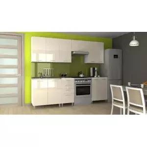 Falco Kuchyňská linka Korry 180/240 - jasmín lesk/RLG