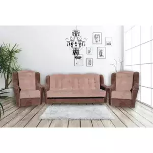 Falco Sedací souprava Niagára 3F+1+1 hnědá