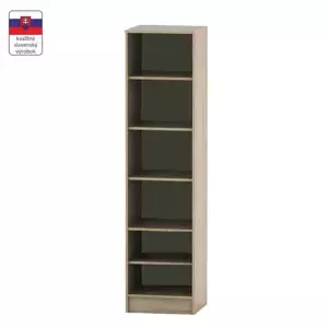 Tempo Kondela Regál policový BETTY 4 BE04-014-00 - dub sonoma