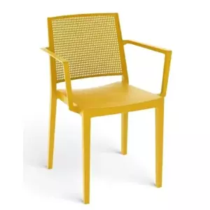 Rojaplast Křeslo GRID ARMCHAIR - hořčicově žlutá