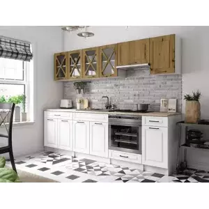 Falco Kuchyňská linka Gréta 260 artisan/bílá MAT