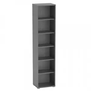 Tempo Kondela Vysoký regál RIOMA NEW TYP 02 - grafit