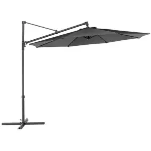 Rojaplast slunečník ROJA BOČNÍ 3m šedý