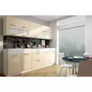 Falco Kuchyňská linka Nikaia 220 vanilka lesk