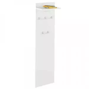 Tempo Kondela Věšákový panel RIOMA TYP 19 - bílá