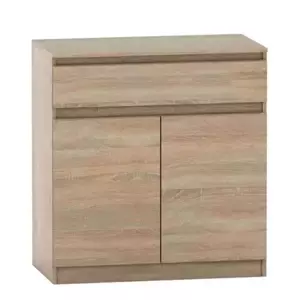 Tempo Kondela 2 dveřová komoda s jedním šuplíkem HANY NEW 007 - dub sonoma