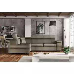 Falco Sedací souprava Wiliam L hnědá