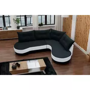 Falco Sedací souprava Abbey P černá/bílá