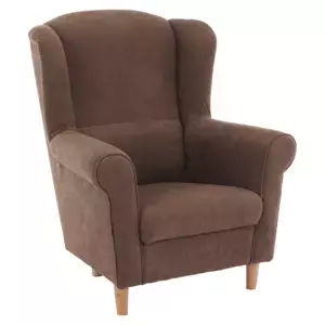 Tempo Kondela Křeslo ušák Charlot - hnědé