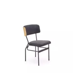 Halmar Židle SMART-KR, dub/černá