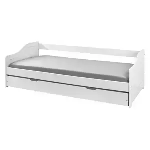 Idea Jednolůžko s přistýlkou LAURA bílé