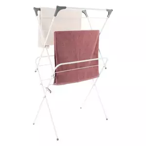 Tempo Kondela Sušák NODAR - bílá / šedá