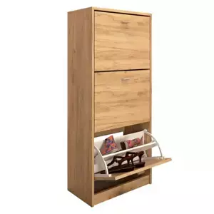 Tempo Kondela Třířadý botník VIVAT NEW TYP 2 – artisan