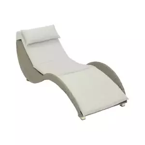 Dimenza Zahradní RIMINI lehátko - šedohnědé