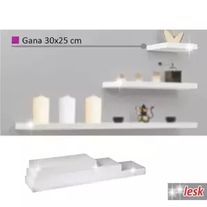 Tempo Kondela Police GANA 30 cm - bílá