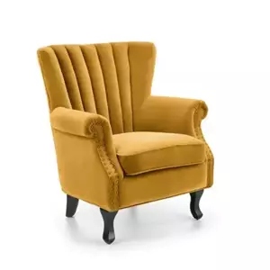 Halmar Křeslo TITAN - hořčicová