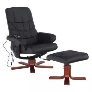 Tempo Kondela Masážní křeslo AUREL - černé