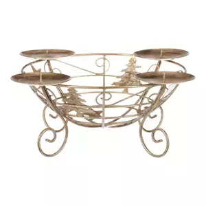 Autronic Svícen adventní UM0925 GOLD