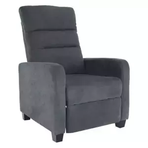 Tempo Kondela Relaxační křeslo TURNER - šedá