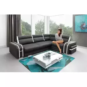 Falco Sedací souprava Avanti P černá/EKO bílá