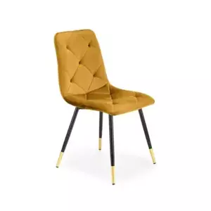 Halmar Jídelní židle K438 - žlutá