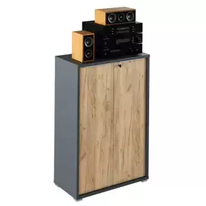 Tempo Kondela Komoda RIOMA NEW TYP 09 - grafit / dub artisan