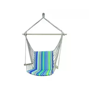 Dimenza Zahradní látková houpačka DALIAN - modrá s pruhy