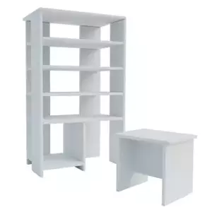 Casarredo Botník BRADLEY stolička - bílá