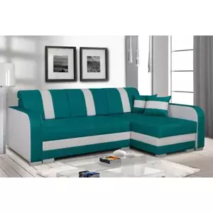 Falco Sedací souprava Costa P tyrkysová/šedá