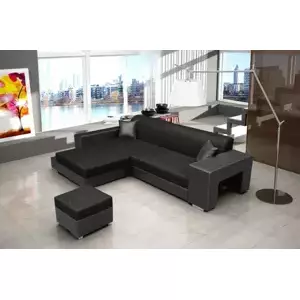 Falco Sedací souprava Oskar černá - LEVÁ