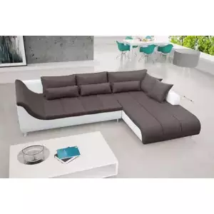 Falco Sedací souprava Alex P tm.hnědá