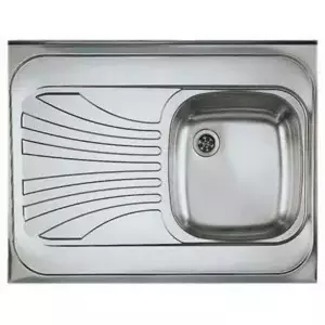 Casarredo Nerezový dřez CLASSIC 30X celoplošný pravý s rámem