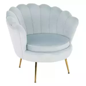 Tempo Kondela Křeslo NOBLIN - šedomodré