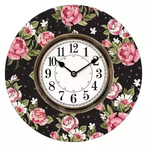 Autronic Hodiny květiny, 34cm HA1672