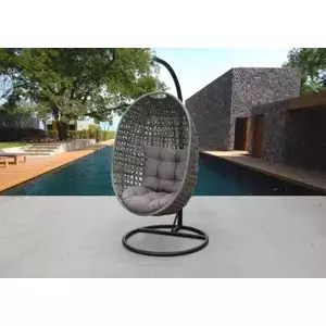 Dimenza Zahradní závěsná houpačka BARCELONA - šedá