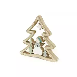 Autronic Stromeček, vánoční dřevěná dekorace KLA453