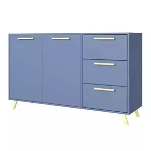 Casarredo Komoda 2D3S BASILIO modrá